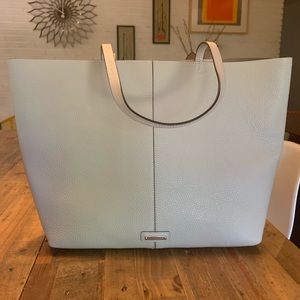 Rebecca Minkoff Panama Leather Tote in putty